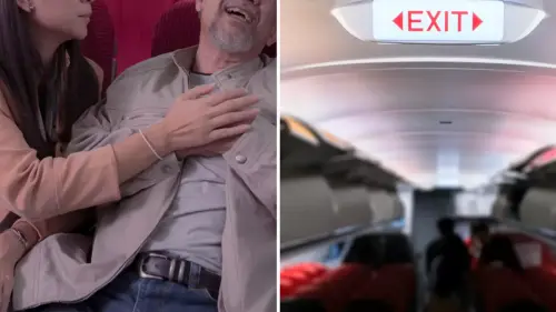 First class passenger slammed after 'rude' reaction to medical emergency during flight