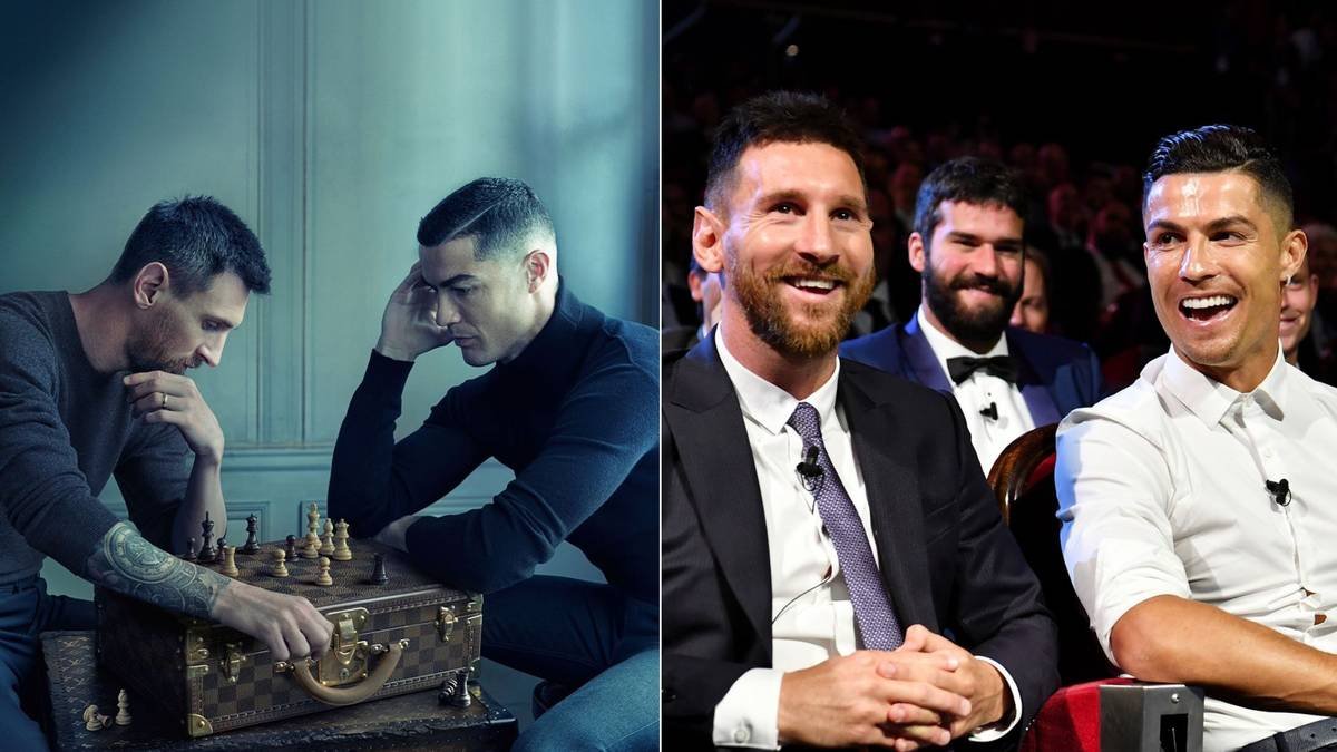 Spotted: Internet-breaking Messi and Ronaldo picture references