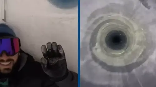 Camera dropped into hole 93 meters beneath Antarctica makes incredible discovery