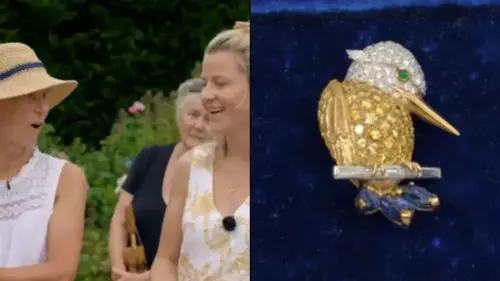 Antiques Roadshow guest shocked after finding out how much her family heirloom was worth