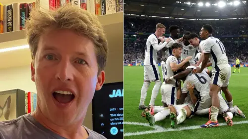 James Blunt sends offer to England team if they lose to Switzerland and it's going viral