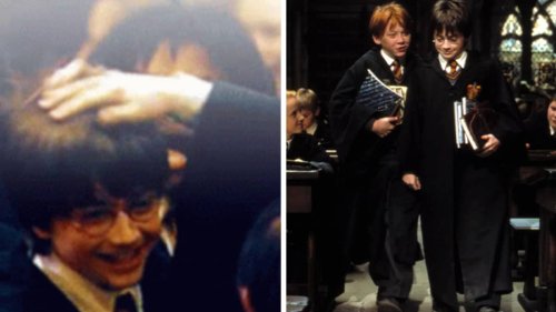 Harry Potter Fans 'Crying' After Realising Why Ron Rubs Harry's Head In Scene