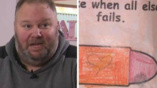 School forced to apologise for ‘disgusting’ Father’s Day gift made by six-year-old girl for her dad