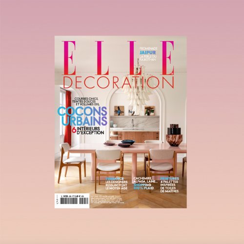 ELLE Décoration en kiosque : mot de passe « courbe »