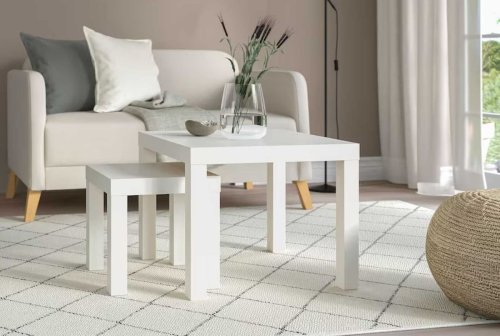 3 idées pour transformer la table IKEA LACK, vendue à 9,99 €
