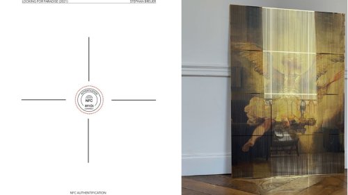 Le Louvre : une première œuvre d'art authentifiée par une puce NFC