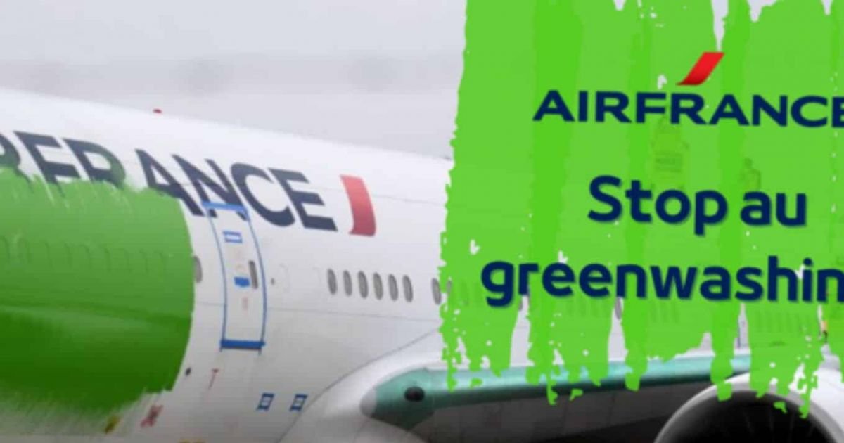 Accusée de greenwashing, Air France revoit son option « environnement »