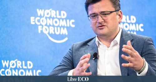 "Tuez les exportations russes", exhorte à Davos le chef de la diplomatie ukrainienne