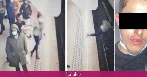 Femme poussée sur les rails du métro à Bruxelles: "Le conducteur héros a cru qu’elle était morte"