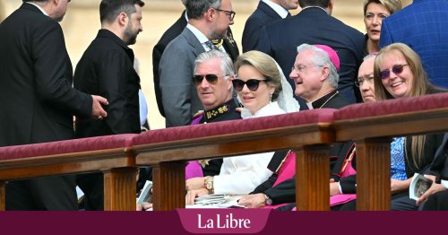 Messe d'inauguration du pape Léon XIV : le roi Philippe, la reine Mathilde, JD Vance et Zelensky sont présents au Vatican (PHOTOS)