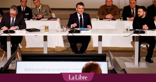 Emmanuel Macron envisage l'envoi en Ukraine d'une "force de réassurance" d'alliés de Kiev, en cas d'accord de paix