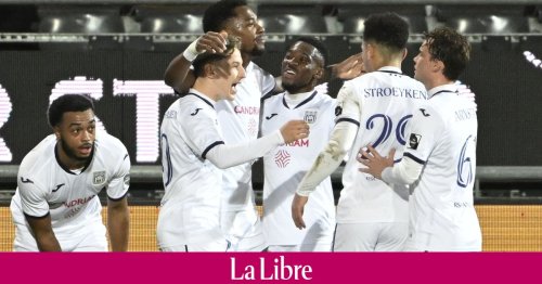 Anderlecht domine Ostende et remonte à la 10e place