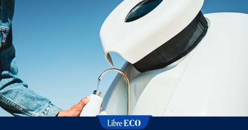 Spadel (Spa, Bru,…) mise sur une start-up qui transforme l'air… en eau potable : "Le potentiel de croissance est gigantesque"