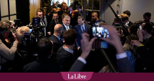 Conférence d’extrême droite à Saint-Josse: Eric Zemmour pas tendre avec la Belgique, Viktor Orban se fait remarquer à son arrivée à Bruxelles (VIDEO)