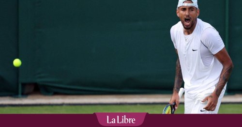 Crachat en direction des fans, insultes envers l'arbitre: Nick Kyrgios entame Wimbledon en grande pompe