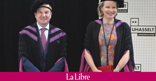 La reine Mathilde nommée docteur honoris causa de l'université de Hasselt (PHOTOS)