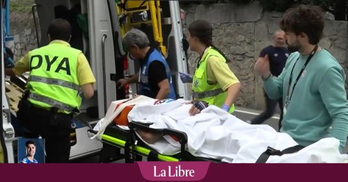 L'hécatombe se poursuit sur le Tour du Pays basque: Mikel Landa évacué sur civière, plusieurs coureurs abandonnent