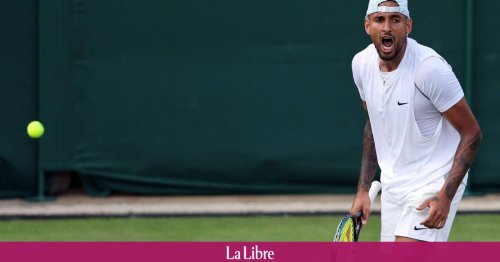 Crachat en direction des fans, insultes envers l'arbitre: Nick Kyrgios entame Wimbledon en grande pompe