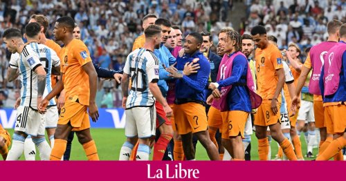 Fin de match électrique entre les Pays-Bas et l’Argentine : une bagarre générale éclate