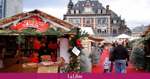 Namur: le marché de Noël limité à 200 personnes les vendredis et samedis soir