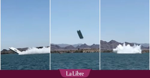 Un bateau atteint les 320 km/h sur un lac mais se crashe violemment (VIDEO)