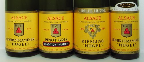 Grado zuccherino in retro - etichetta per i vini d'Alsazia - La Madia