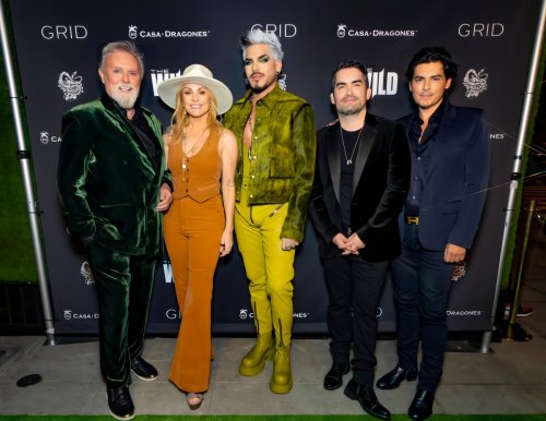 Adam Lambert and Roger Taylor of Queen Open Wild New Bar in West Hollywood