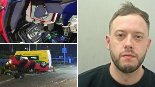 Drug-driver who fled scene of serious crash that injured family has been jailed