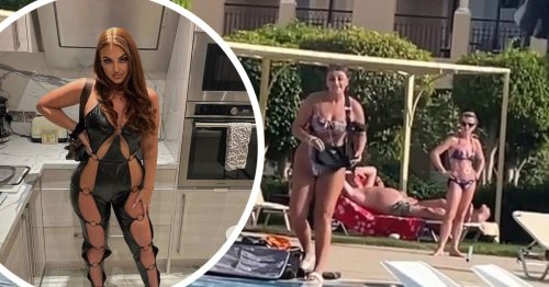 Scorned holidaymaker launches 'cheating' boyfriend's clothes into hotel pool - but he thought he was single