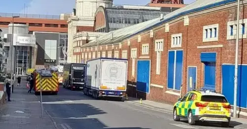 Blackpool incident: Man arrested after 'assaulting female police officers' and climbing onto roof