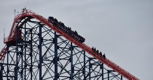 Riders stuck as Pleasure Beach Big One 'breaks down mid-ride' on first day of Easter holidays