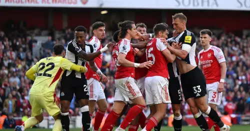 Anthony Gordon apologises as Newcastle United's fiery affair ends in scuffle with Arsenal