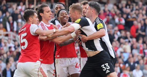 What Arsenal stars and crowd did after Newcastle United scrap spoke volumes - 5 things