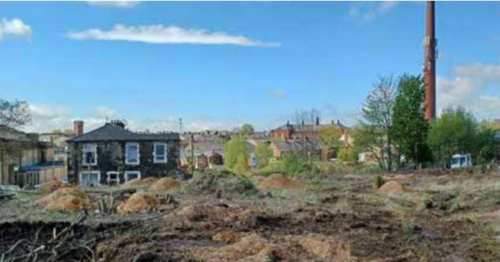 Estate plan for derelict eyesore site near Great Harwood