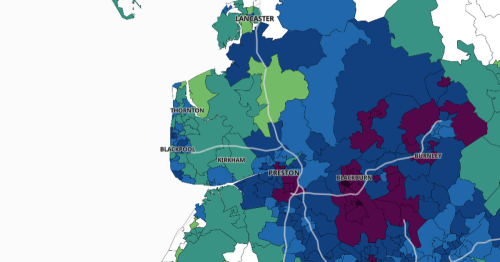 Exact Lancashire areas with Covid rates that will delay lockdown end
