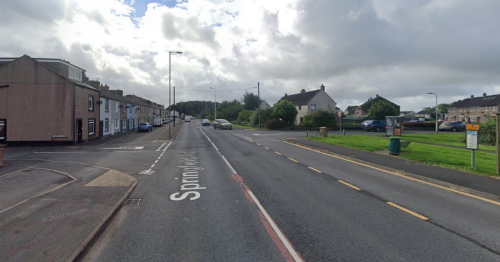 A Springfield Road Bigrigg Crash Closes Road In Both Directions As