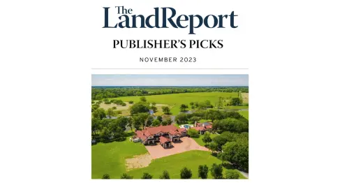 November Publisher's Picks Featuring the Nation's Leading Land Listings and Upcoming Auctions - The Land Report