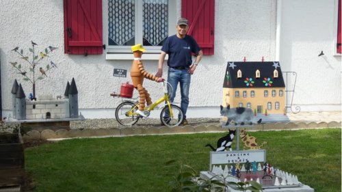 Vienne : dans son jardin de Saint-Maurice-la-Clouère, Dédé laisse libre cours à sa créativité