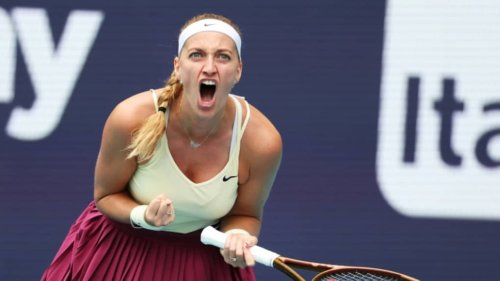 WTA: Kvitova affrontera Rybakina en finale à Miami