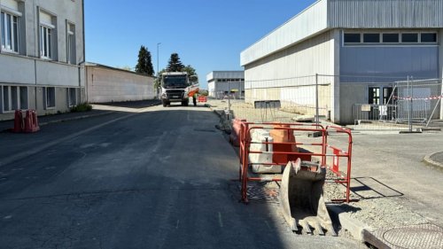 Parthenay : près du lycée Pérochon, la fin du chantier de création d’une piste cyclable reportée