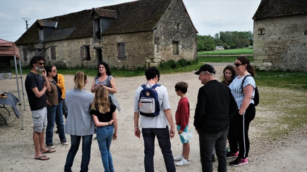 Les treize participants à l’opération De ferme en ferme en Indre-et-Loire