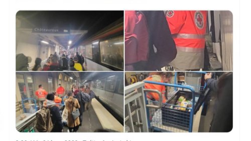 Indre : les voyageurs d'un Toulouse-Paris coincés dans le froid à Eguzon dimanche soir