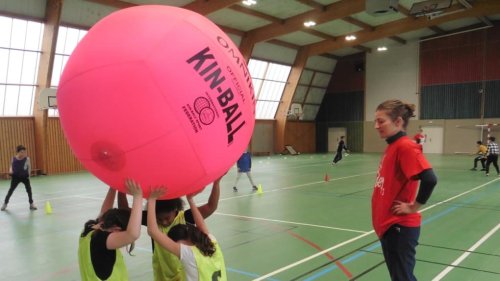 Blois : l’Usep a fait la présentation de sports innovants