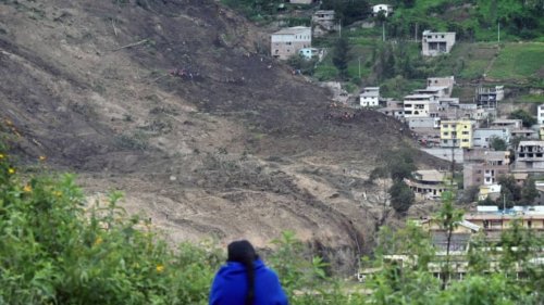 Equateur: 7 morts, 46 disparus dans un glissement de terrain