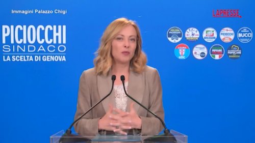 VIDEO Meloni: "Divertiti a smentire chi aveva la faccia tosta di dire che l'Italia sarebbe stata isolata" - LaPresse