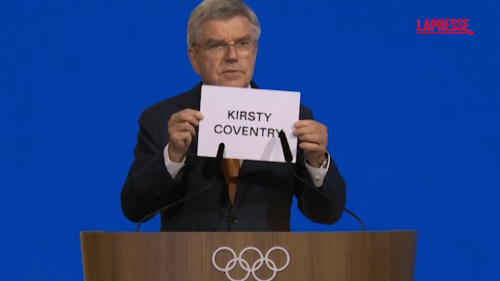 VIDEO Cio, Kirsty Coventry è la prima donna presidente