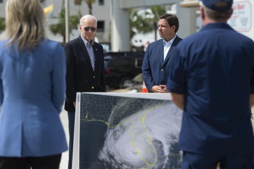 Biden and DeSantis join together in Ian recovery effort