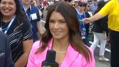 Danica Patrick warms up for Indy 500 with great dance