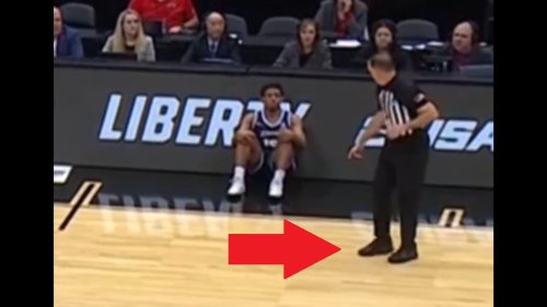 Referee had classy gesture for Liberty player late in loss