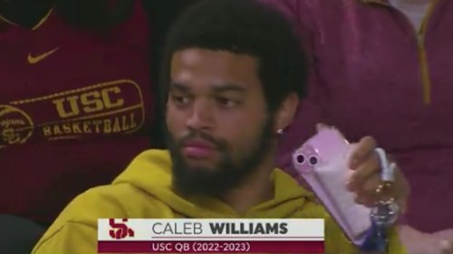 Caleb Williams goes viral for funny reason
